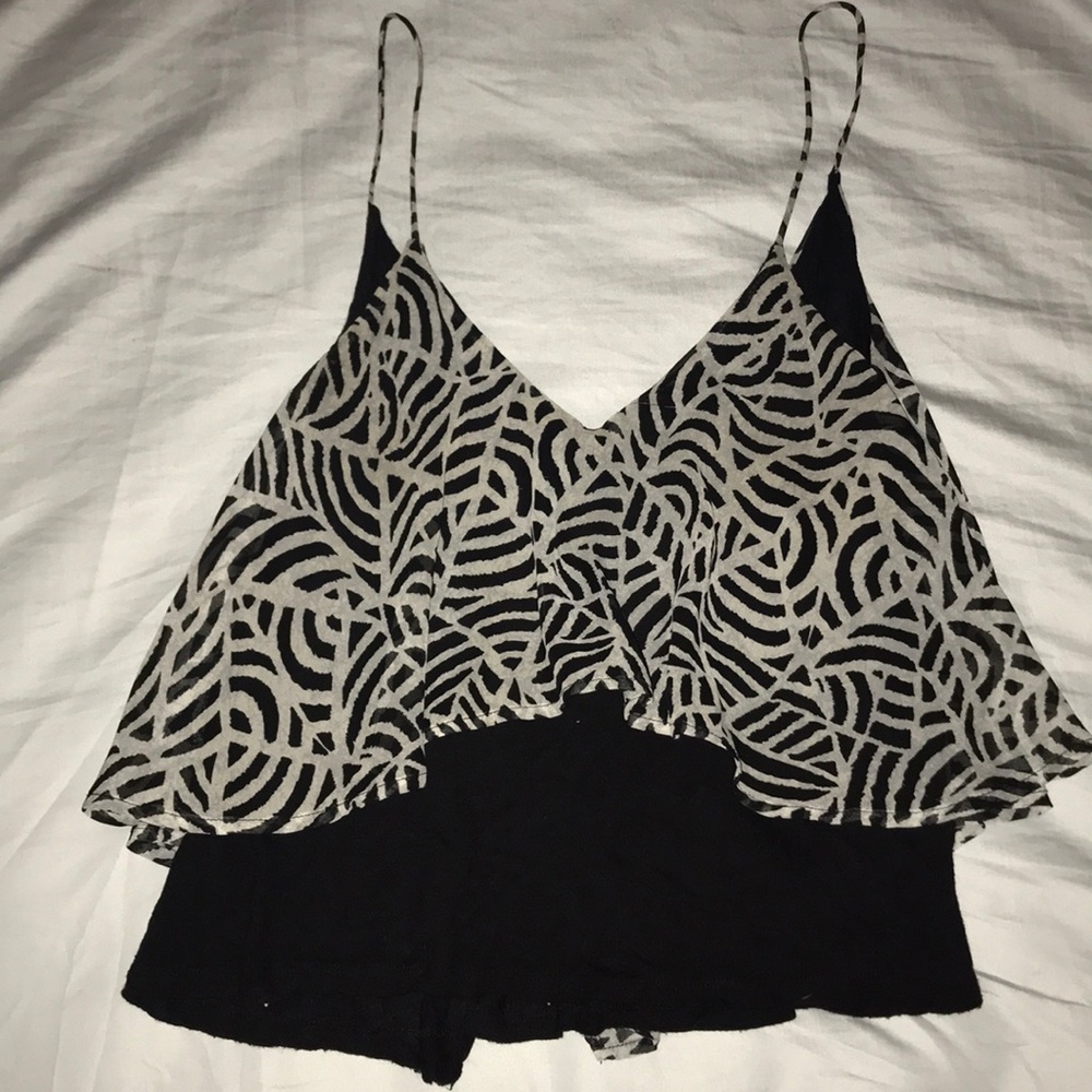 🔥Sparkle & Fade Crop Top Tank Top!